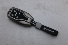 Чохол Maserati графіт метал + силікон чорний
