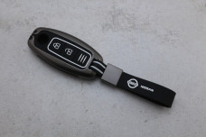 Чохол Nissan графіт метал + силікон чорний