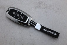 Чохол Hyundai метал + силікон чорний