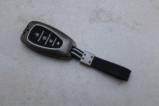Чохол Chevrolet графіт метал + силікон чорний