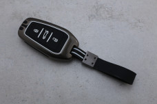 Чохол Citroen графіт метал + силікон чорний