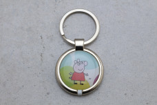 Домофонний ключ MIFARE PEPPA PIG 16 секторів нікель