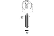 Заготовка ключа JMA IE29 ISEO (S)
