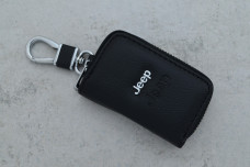 Автоключниця JEEP чорний шкіра