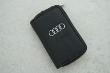 Ключниця-чохол Audi чорний шкіра