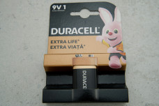 Батарейка Duracell 9V / 6LR61 (крона) (1шт)