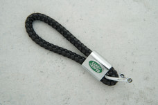 Брелок Land Rover джгут чорний
