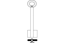 Заготовка ключа Canas SMSK 2D