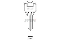 Заготовка ключа JMA DEK 2 (Сейф Mauer)