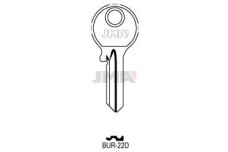 Заготовка ключа JMA BUR 22D (BURG)