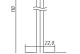 Заготовка ключа ЗС-1-110