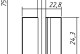 Заготовка ключа ГРОДНО №1 \ 5CC4 Silka