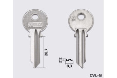 Заготовка ключа JMA CVL 5I / CVL3R