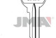 Заготовка ключа JMA 8M 1D/FMK1/OC1/DNP1D
