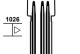 Заготовка ключа JMA FTH 24 (FH 35-Silka)