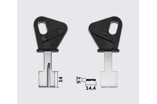 Заготовка ключа SILCA MT 2RP