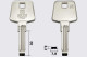 Заготовка ключа JMA Vachette VAC104 (Silca)