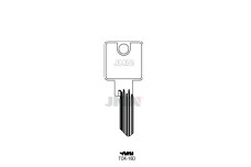 Заготовка ключа JMA TOK 16D/TO 53(S)(TOKWINHAUS)