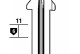 Заготовка ключа SILCA KEY2