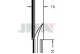 Заготовка ключа JMA KR 1X