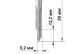 Заготовка ключа KR 61