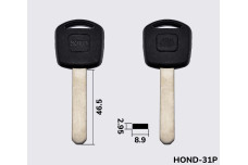 Заготовка ключа JMA HON66GP /  HOND31P