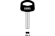 Заготовка ключа Canas PAB10P ABUS/Ab38p(Silca)/ABU29P(J)