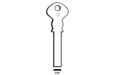 Заготовка ключа ABUS CX7 SILCA