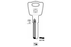 Заготовка ключа JMA SCT1R SILCA