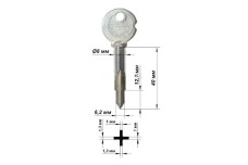 Заготовка ключа Graver KR11