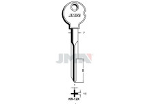 Заготовка ключа JMA KR14X