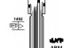 Заготовка ключа SILCA AB84 / ABUS