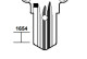 Заготовка ключа SILCA AAB1 / ABUS 