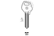 Заготовка ключа SILCA AB91 / ABUS