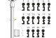Заготовка ключа KZW 7 40