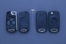 Корпус ключа Toyota TOY43 3 кнопки