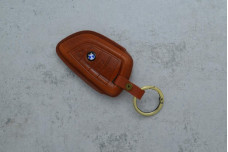 Чохол BMW коричнева шкіра