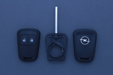 Корпус ключа Opel HU100 2 кнопки