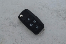 Корпус ключа Seat / Skoda / VW   4 кнопки (діод зверху)