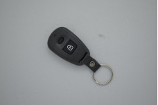 Корпус ключа Hyundai / KIA   1 кнопка + паніка (контакти на корпусі)
