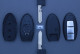 Корпус пульта Infiniti SMART NSN14 3 кнопки (Центральне кріплення батарейки)