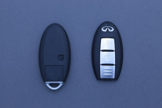 Корпус пульта Infiniti SMART NSN14 2 кнопки (Центральне кріплення батарейки)