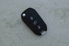 Корпус пульта Peugeot-Citroen HU83 3 кнопки (під батарейку)