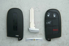 Корпус ключа Chrysler CY24 3кнопки (+паніка)