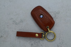 Чохол BMW коричневий шкіра