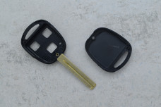 Корпус ключа Toyota  TOY40 3 кнопки (без кнопок)