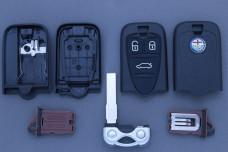 Корпус пульта Alfa Romeo SMART 3 кнопки SIP22 