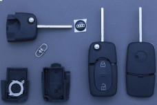 Корпус пульта Audi / VW 2 кнопки HU66 (під 2032)