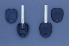 Корпус ключа Hyundai HY19DP (під чіп, без кнопок)