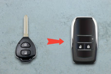 Корпус пульта Toyota TOY43 2 кнопки тип1 (під переробку)